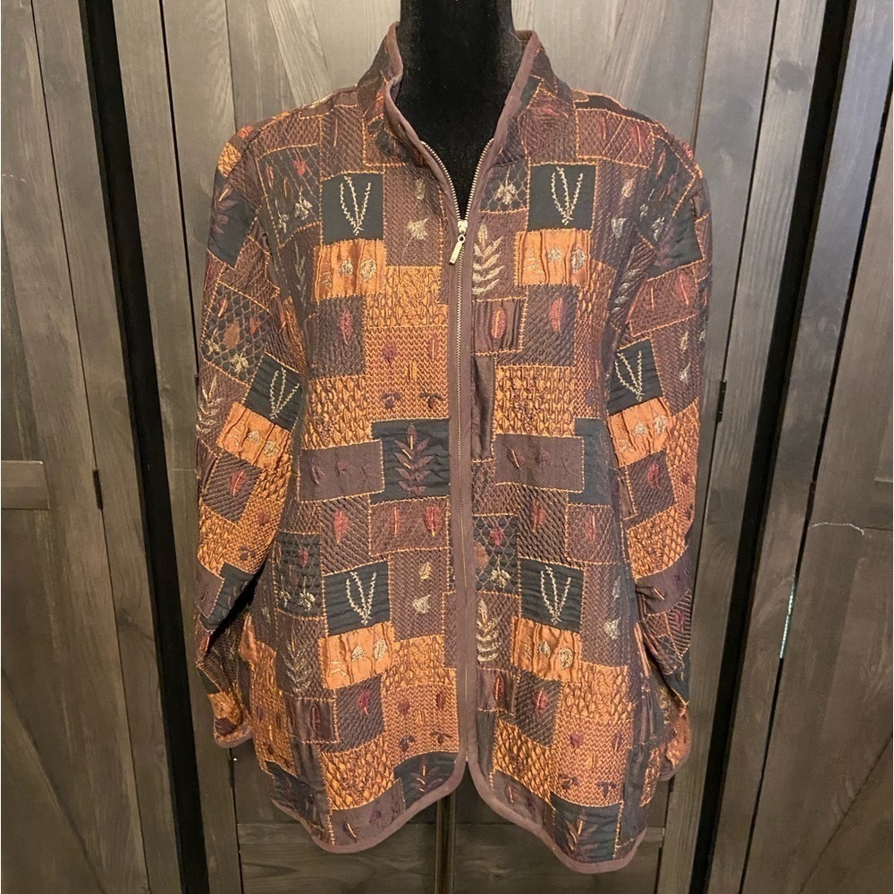 Coldwater Creek Zip Front Jacket XL